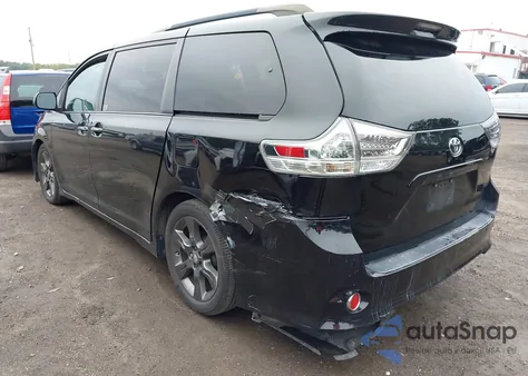 2015 Toyota Sienna Se 8 Passenger from USA, damaged, VIN 5TDXK3DC9FS569532